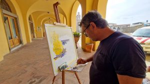 A Impruneta i vincitori della 5ª estemporanea di pittura "I colori dell’Uva"