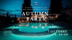Autumn party a Villa Tolomei