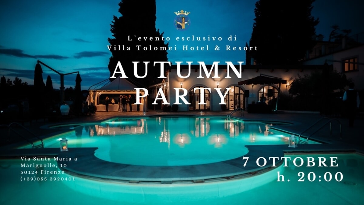 Autumn party a Villa Tolomei