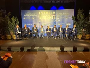 FdI al Tuscany Hall, Rossi: “Prossimo anno avremo più sindaci. Firenze o Prato? Entrambe”