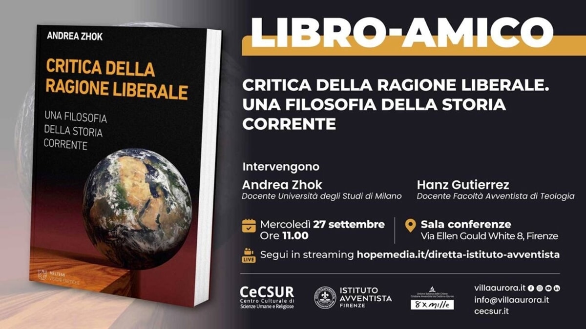 Presentazione del libro “Critica della ragione liberale. Una filosofia della storia corrente”