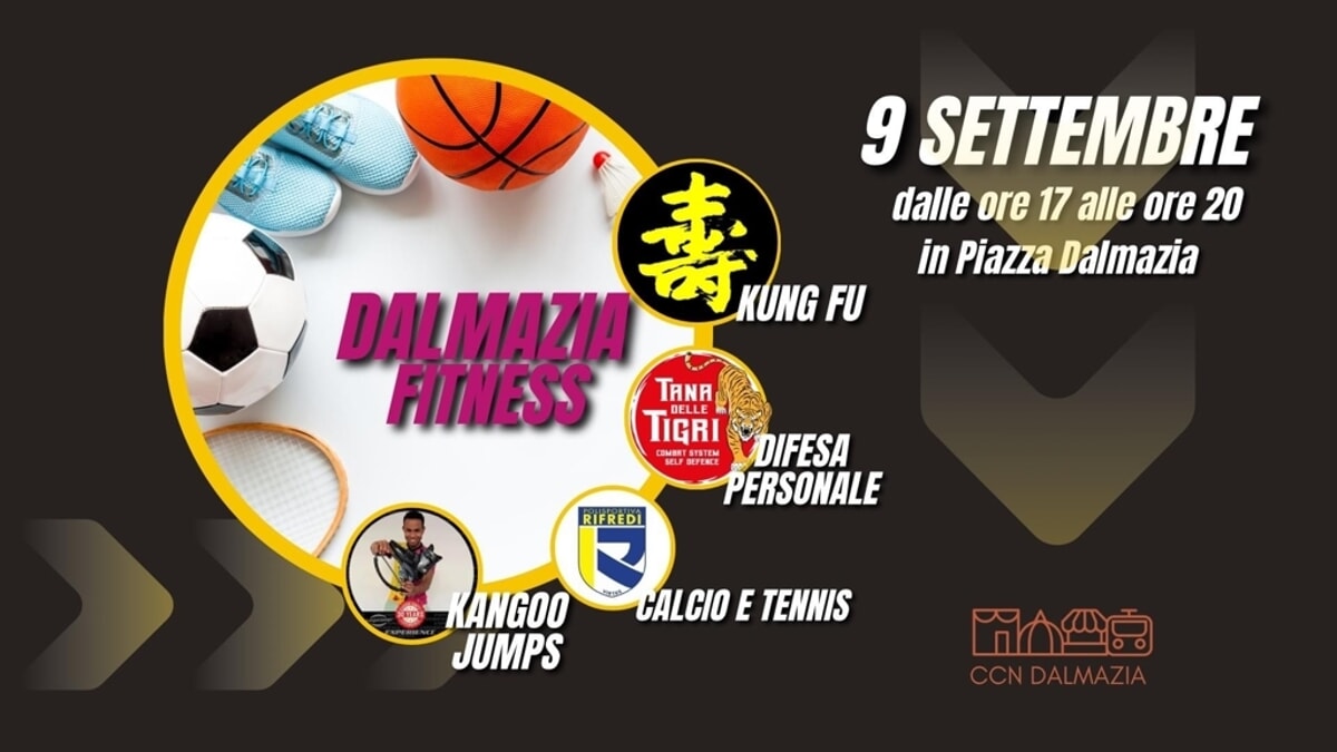 "Dalmazia Fitness" in Piazza Dalmazia