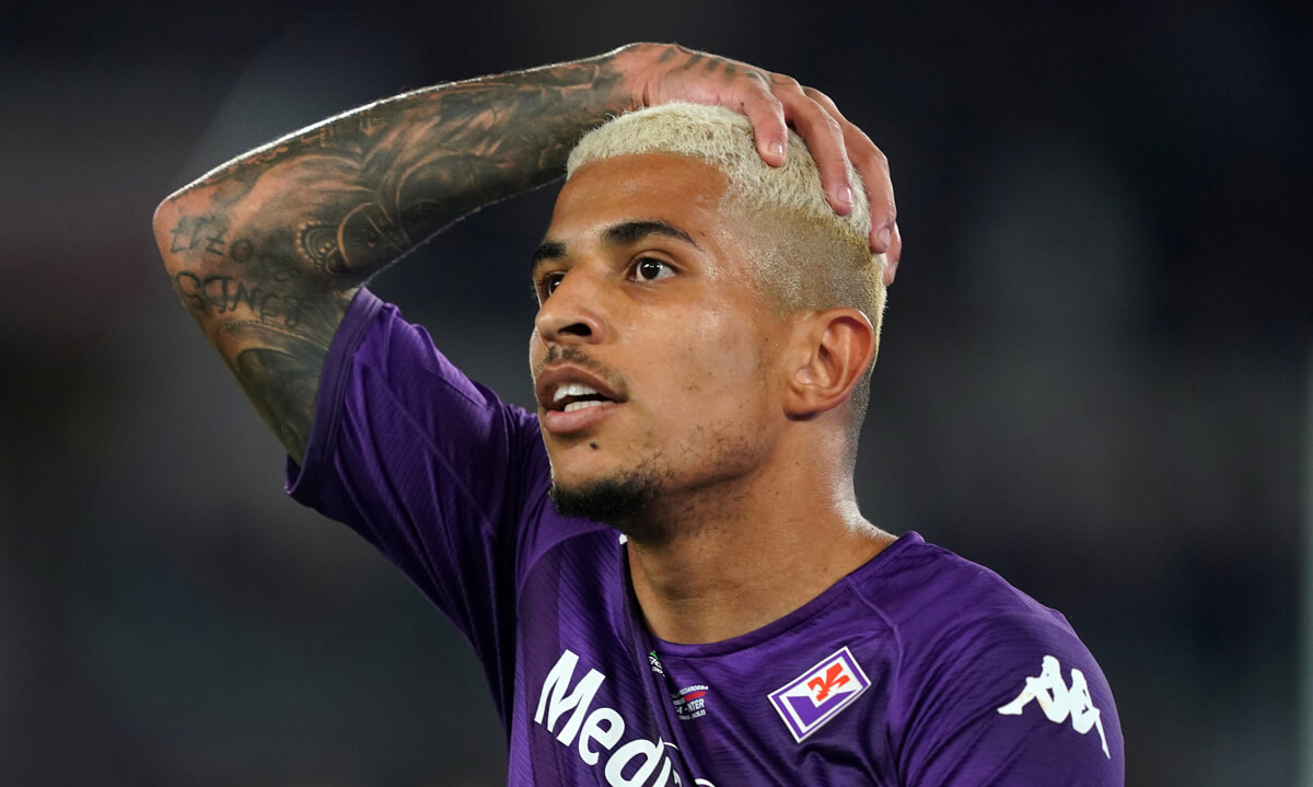 Tegola per la Fiorentina: lesione al crociato del ginocchio destro per Dodô