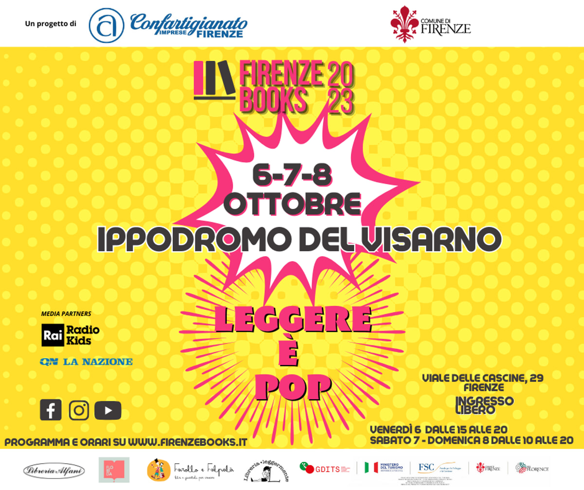 Firenze Books torna al Visarno per la terza edizione: le info