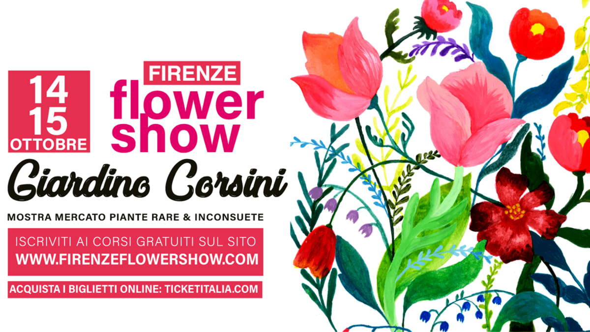 Firenze Flower Show, mostra mercato di piante rare