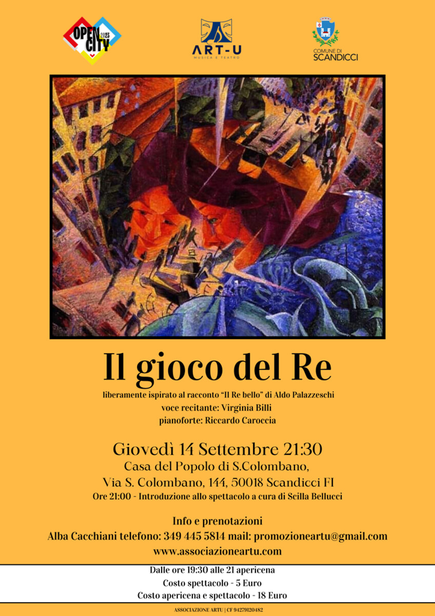 "Il gioco del re", spettacolo teatrala alla Casa del Popolo di San Colombano