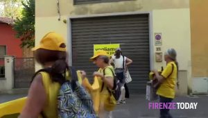 Sindaci della Piana e manifestanti sfilano insieme: "L'aeroporto? Non se ne parla" / VIDEO - FOTO