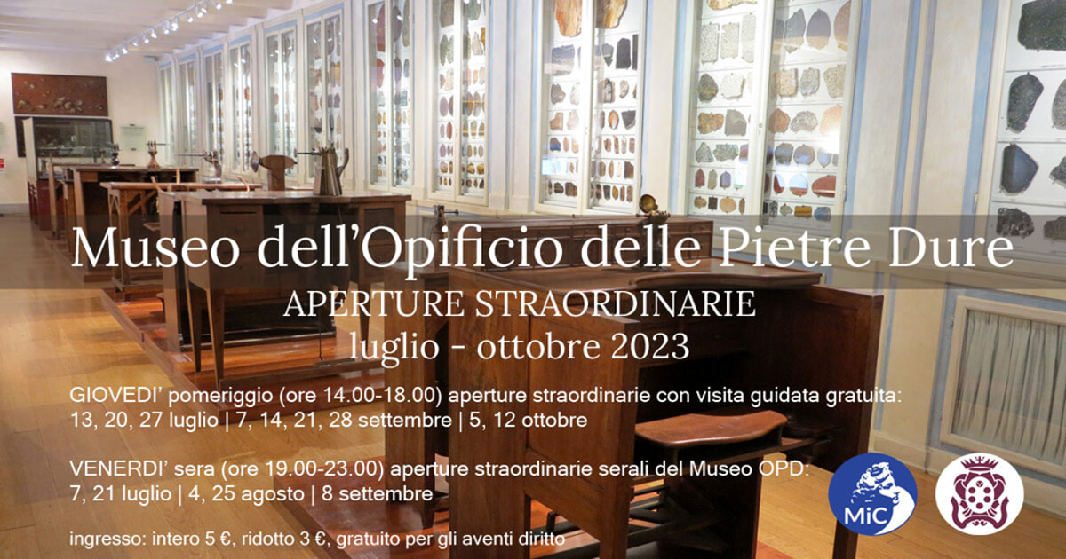 Visita serale al Museo dell'Opificio delle Pietre Dure