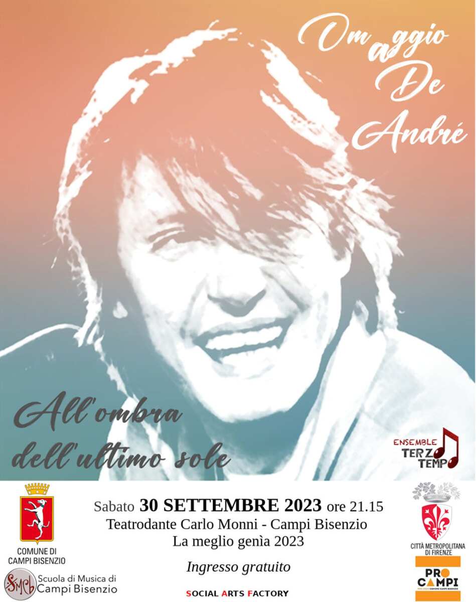 Omaggio a Fabrizio De André al Teatro Dante di Campi Bisenzio