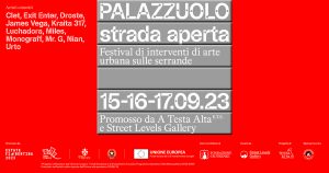 "Palazzuolo strada aperta", festival di arte urbana in Via Palazzuolo