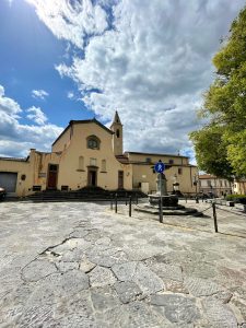 Cena in piazza a Settignano
