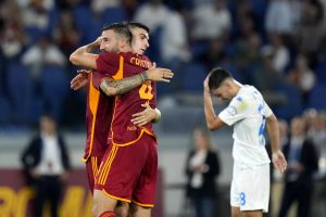 Roma-Empoli 7-0: azzurri annichiliti all'Olimpico