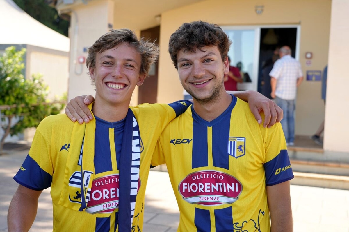 La storia di Camille e Costantine: dalla Francia a Tavarnelle Val di Pesa per assistere ad una partita di Serie D