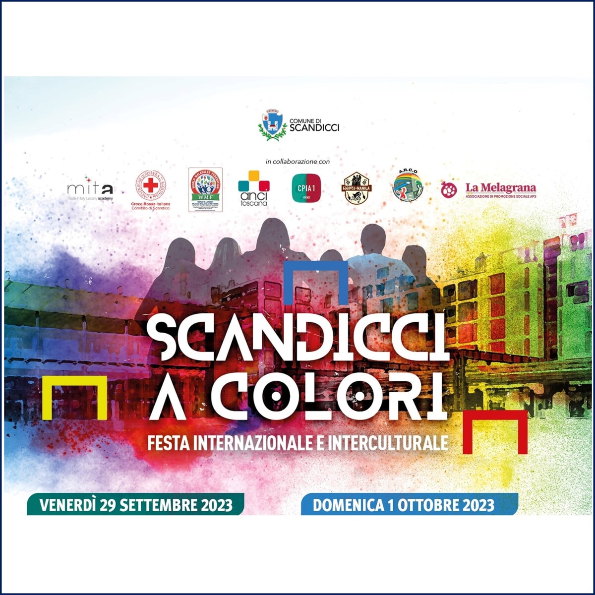 “Scandicci a colori”, festa internazionale e interculturale