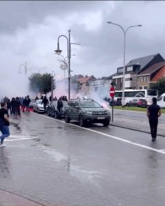 Genk-Fiorentina, scontri tra tifosi prima della gara / VIDEO
