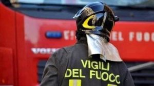 Romito: incendio in appartamento 