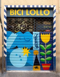 Via Palazzuolo: le saracinesche diventano opere d’arte contro il degrado / FOTO