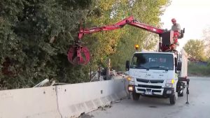 Rifiuti abbandonati: maxi-intervento al Poderaccio / VIDEO