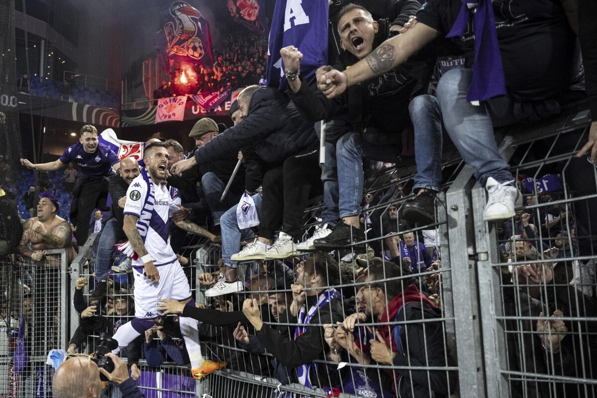 Conference League: divieti per la partita Fiorentina-Ferencvaros