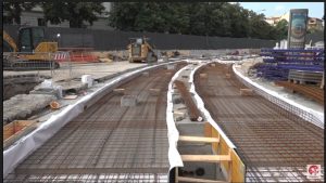 Tramvia: restringimento di carreggiata in viale Matteotti lato piazza della Libertà
