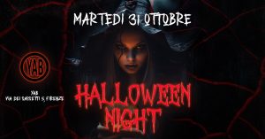 Halloween party allo Yab