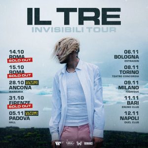 Il Tre live a Firenze con "Invisibili Tour"