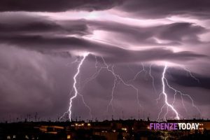Codice arancione per temporali forti e rischio idrogeologico per martedì 24 ottobre