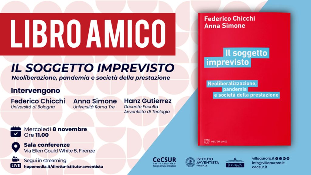 Presentazione del libro "Il soggetto imprevisto. Neoliberazione, pandemia e società della prestazione"