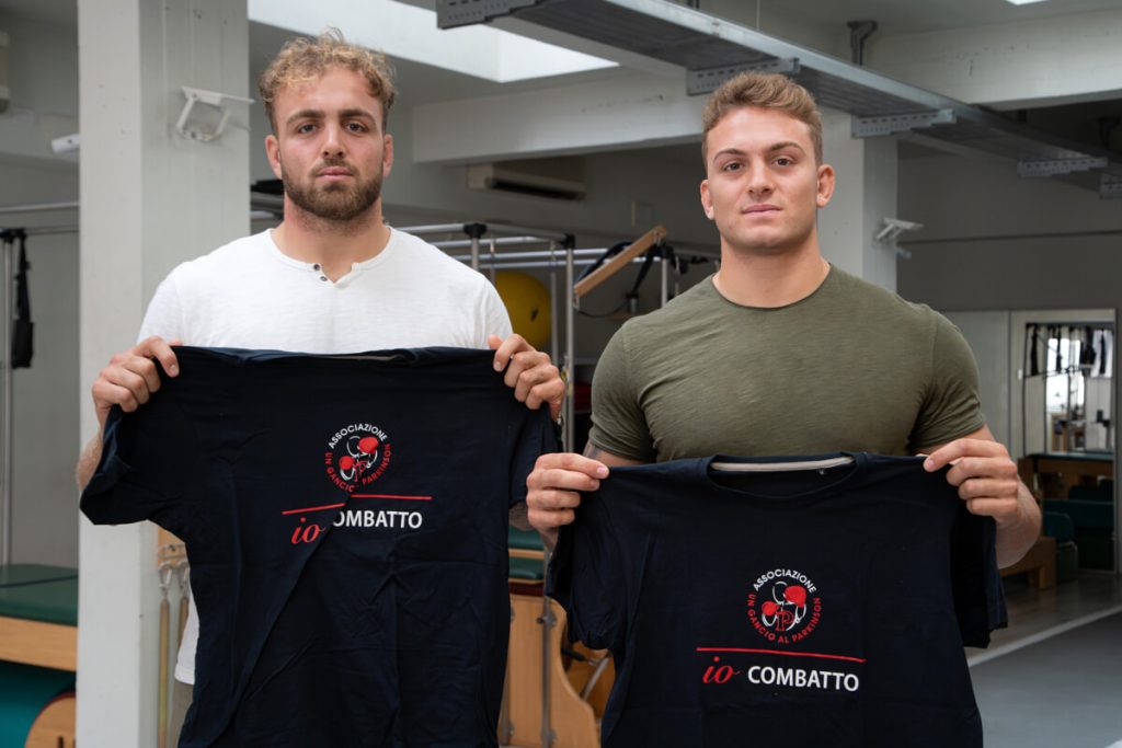"Un gancio al Parkinson”. I fratelli Cannone in visita al centro di allenamento