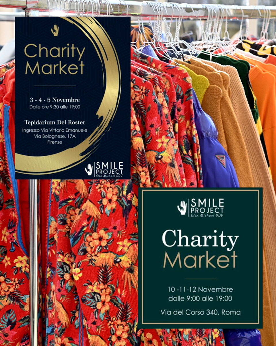 Charity market 2023 al Tepidarium del Roster