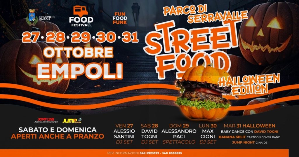 Street Food Halloween Edition ad Empoli