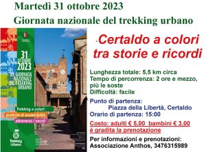 Trekking a colori a Certaldo