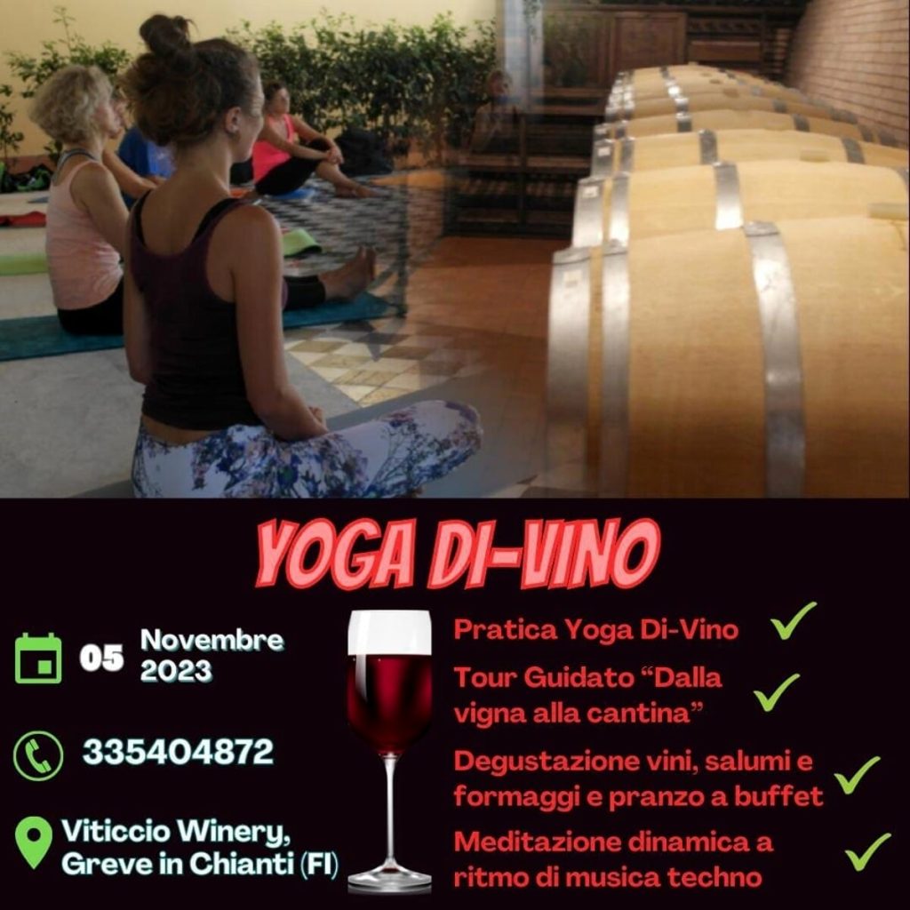 Yoga e degustazioni alla Tenuta Viticcio