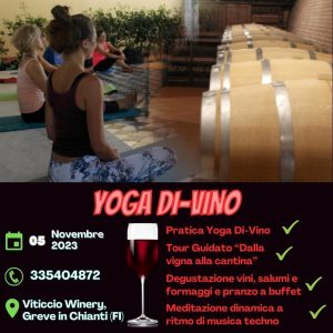 Yoga e degustazioni alla Tenuta Viticcio