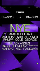 Capodanno 2023: al Tenax 12 ore di festa no stop
