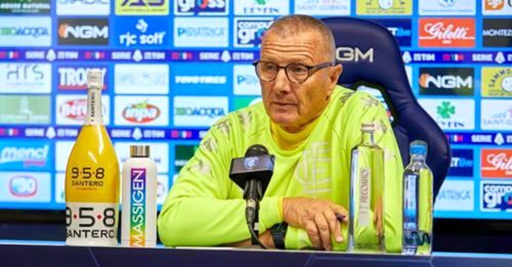 Empoli, Andreazzoli: "Napoli estremamente forte, ma non cambia ciò che dobbiamo fare noi"