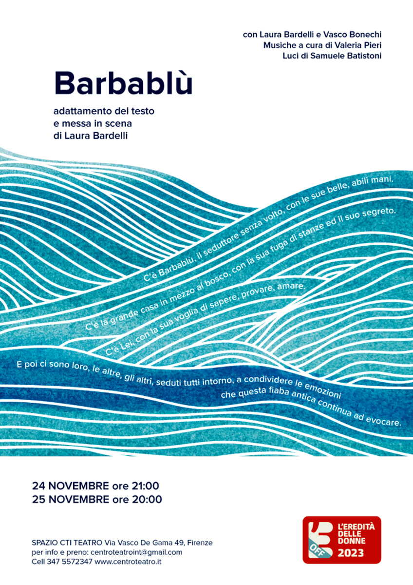 "Barbablu", spettacolo teatrale allo Spazio CTI