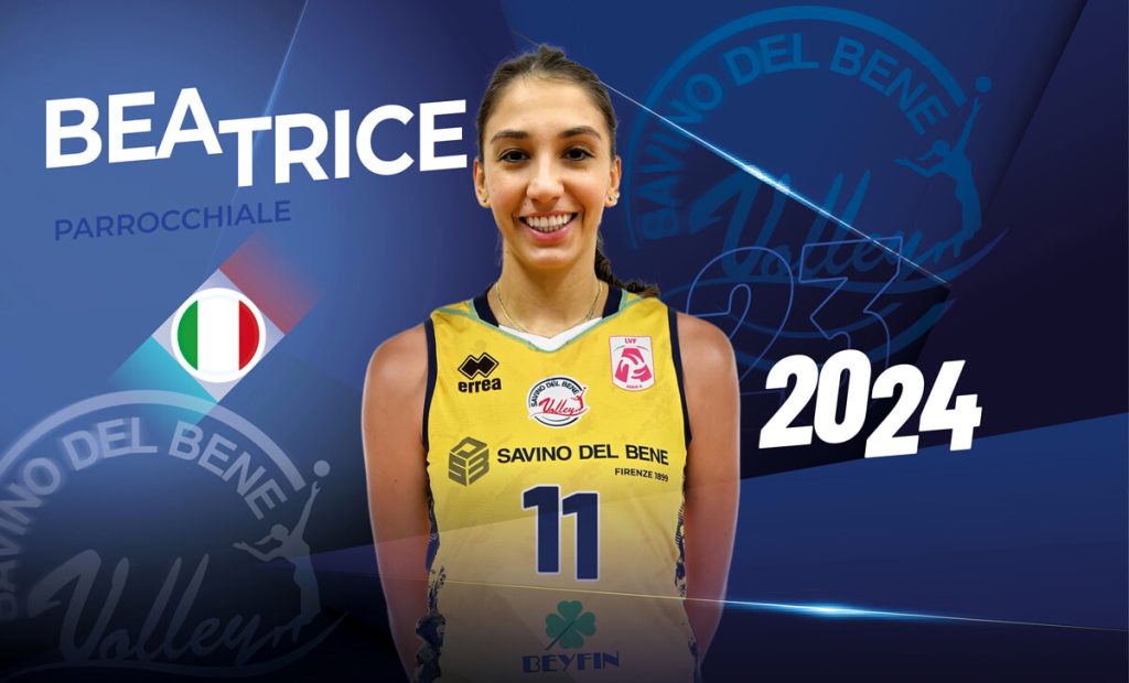 Volley A1 femminile, è ufficiale: Beatrice Parrocchiale è della Savino Del Bene