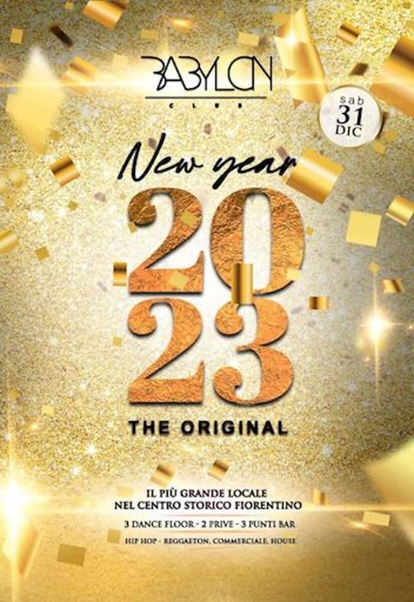 Capodanno 2024 alla discoteca Babylon Firenze