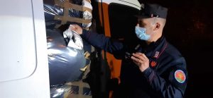Signa: furgone con rifiuti tessili, denunciati 