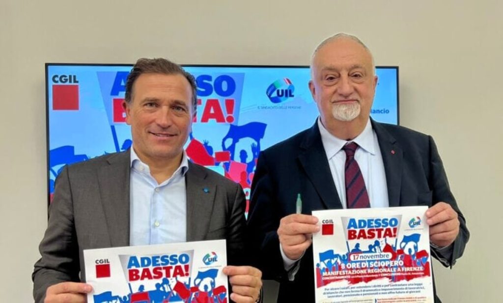 Manovra, Toscana in piazza per lo sciopero generale