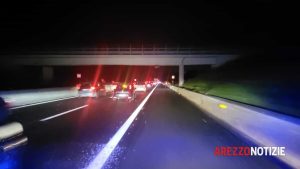 Autostrada A1: chiuso per una notte tratto tra Calenzano e Barberino