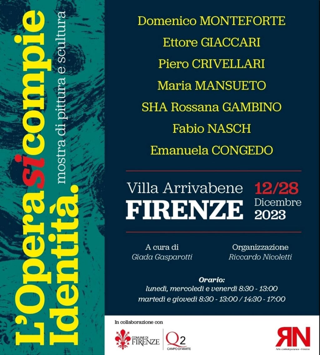 "L'opera si compie", mostra di pittura e scultura a Villa Arrivabene