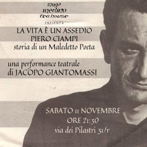 La vita è un assedio. Piero Ciampi: storia di un maledetto poeta