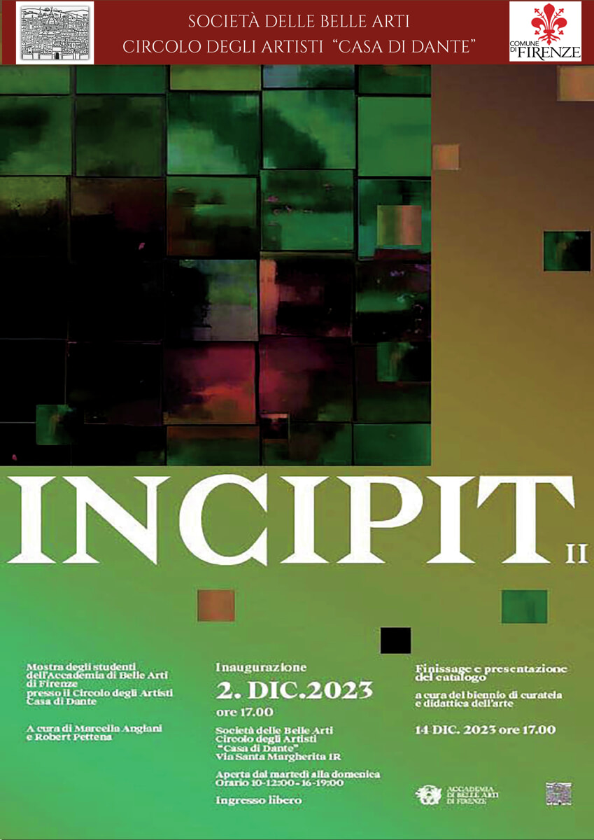"Incipit", mostra d'arte contemporanea dell'Accademia di Belle Arti