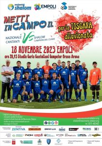 A Empoli torna "Metti in campo il cuore": partita di beneficenza al Castellani per aiutare la Toscana alluvionata