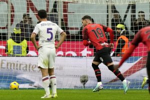 Milan-Fiorentina 1-0: la Viola si batte ma va ko di misura a San Siro