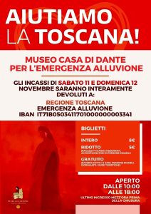 Museo Casa di Dante per l'emergenza alluvione