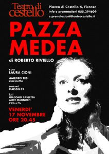 "Pazza Medea" al Teatro di Cestello
