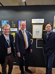 Gli autoritratti di Frank Miller Luis Royo entrano nella collezione degli Uffizi